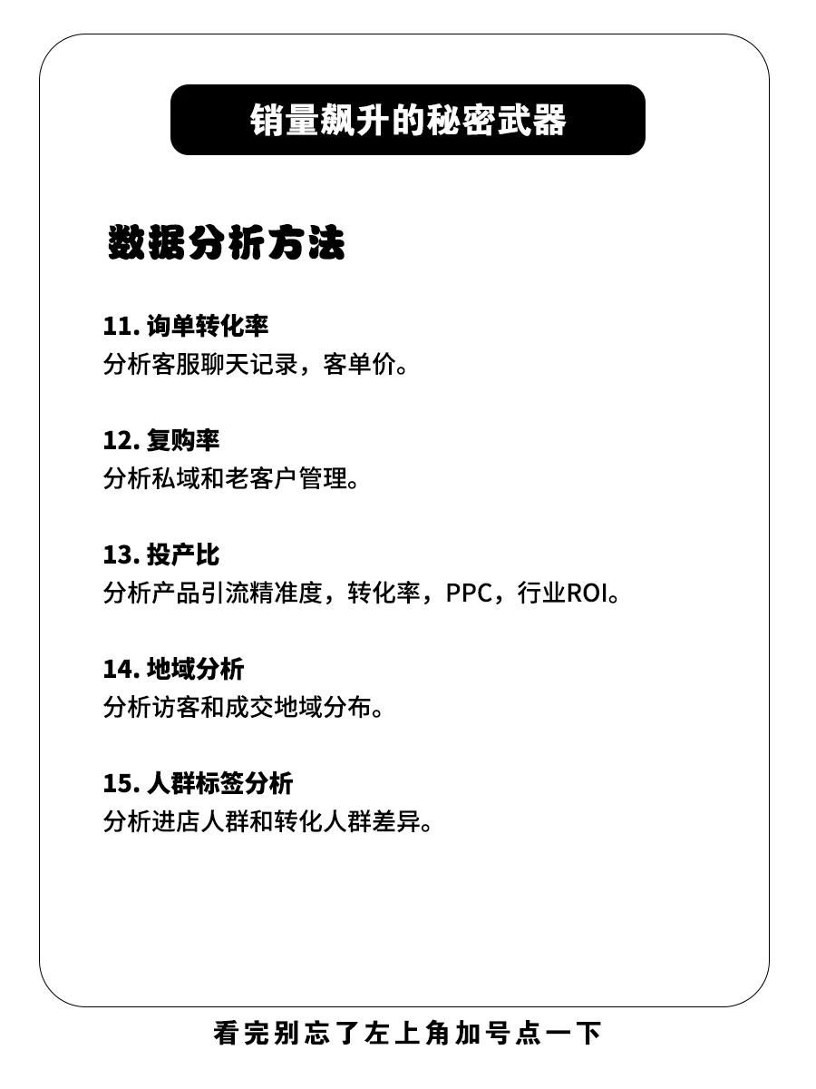 电商秘籍，24小时销量翻倍的秘诀