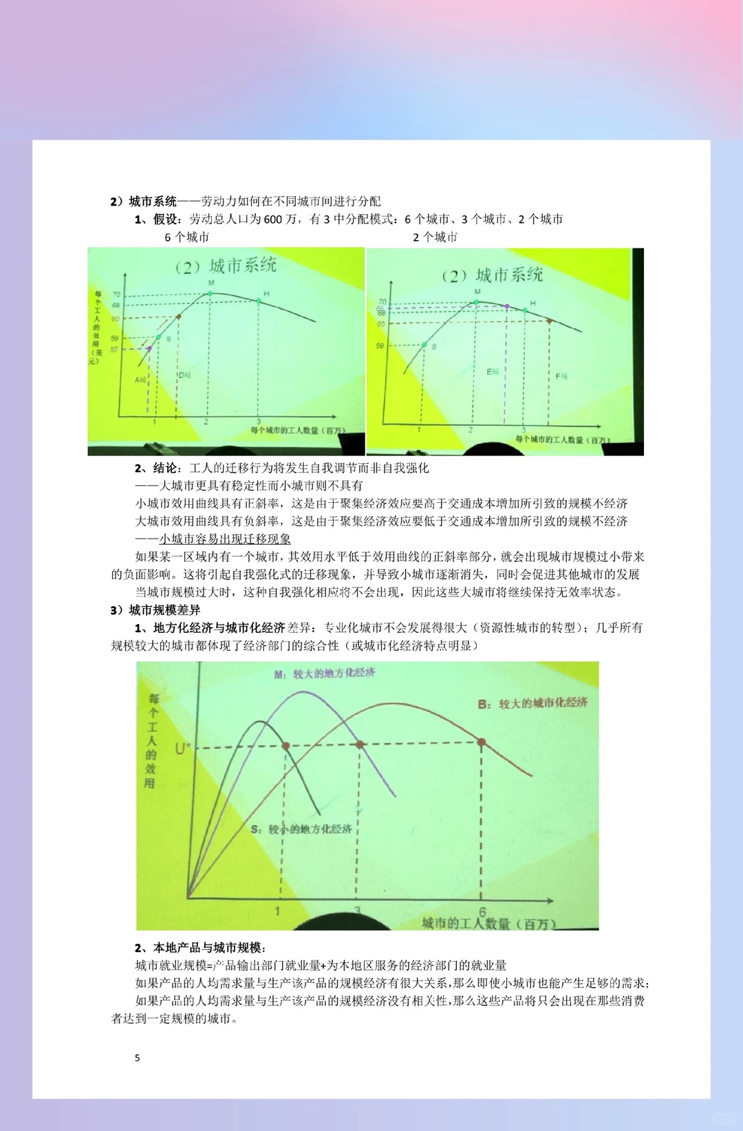 《城市经济学》重点复习资料期末题库?