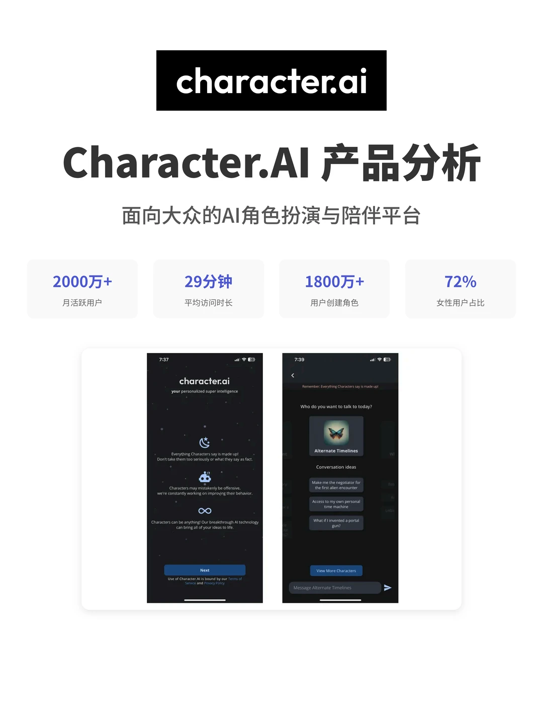 100个AI产品分析之Character.ai（附pdf）