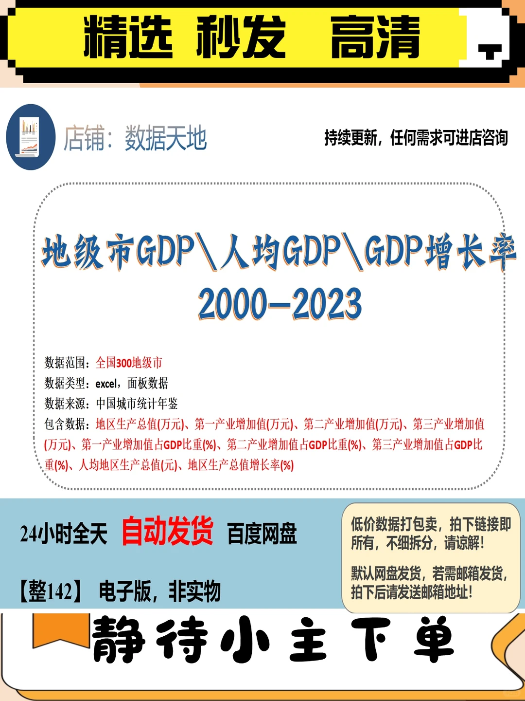 2023地级市GDP数据增长率人均三产业