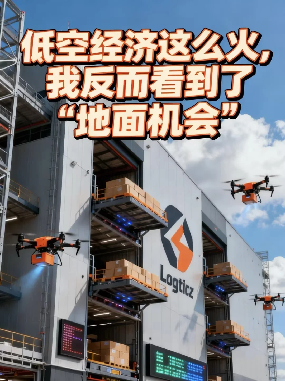 低空经济这么火,我反而看到了“地面机会”