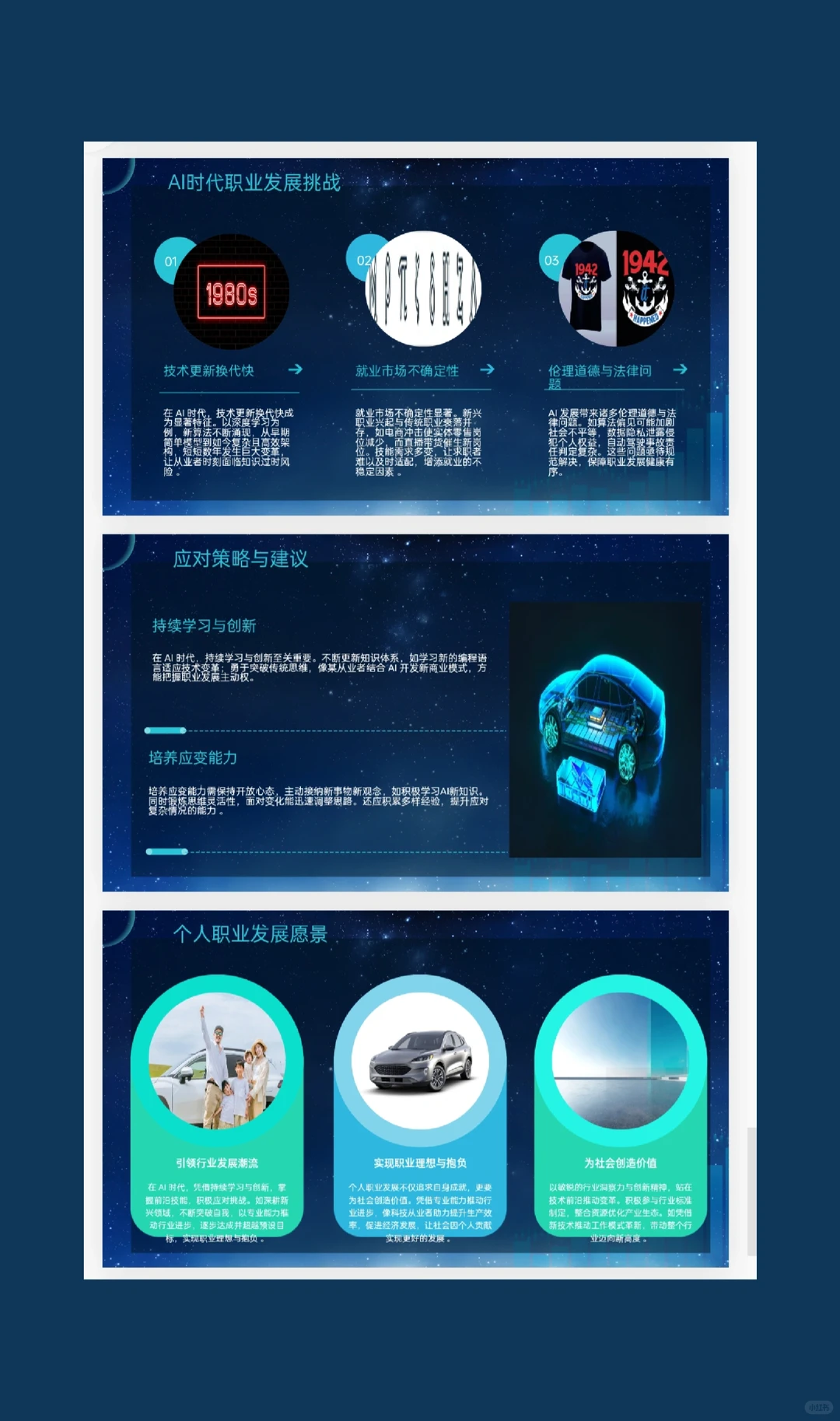 AI 时代的个人职业发展PPT