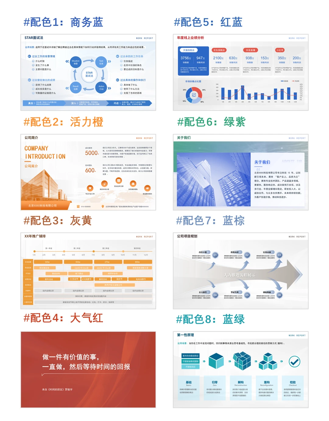 **高端工作汇报ppt模板推荐**