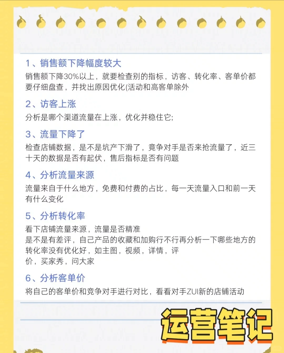 电商数据底层逻辑