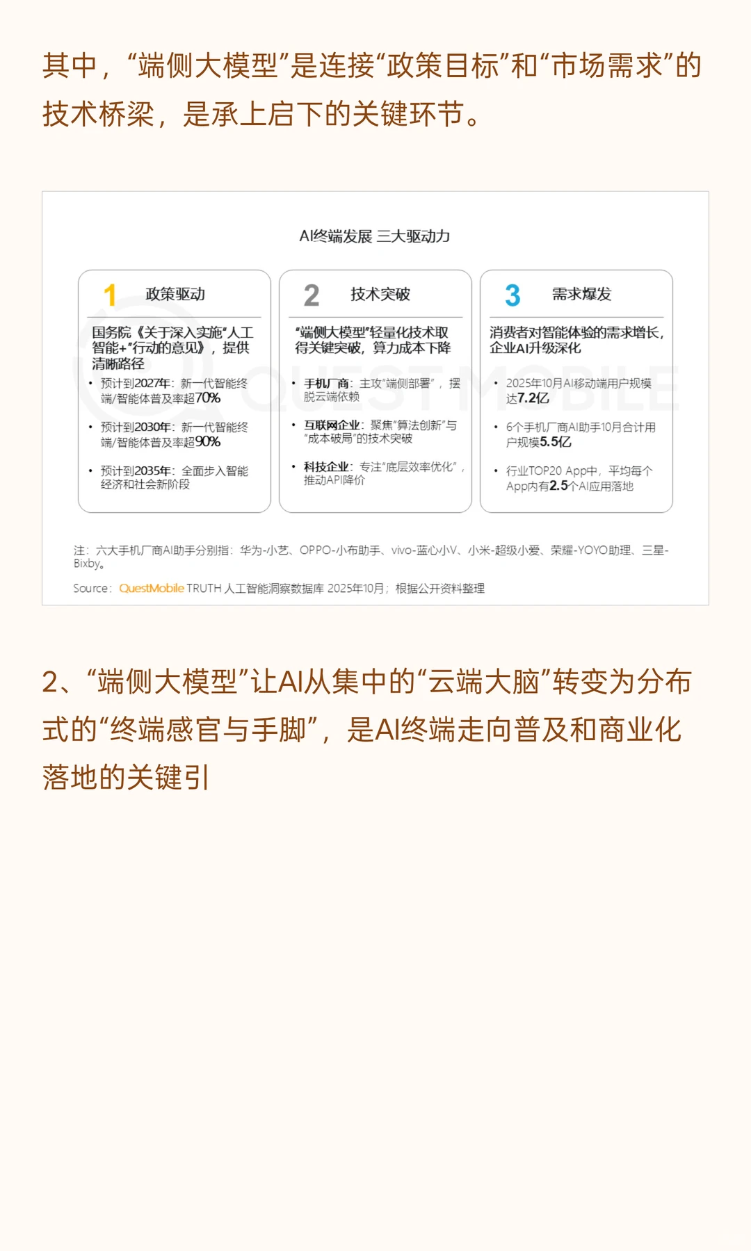 QuestMobile2025年中国 AI终端发展研究报告