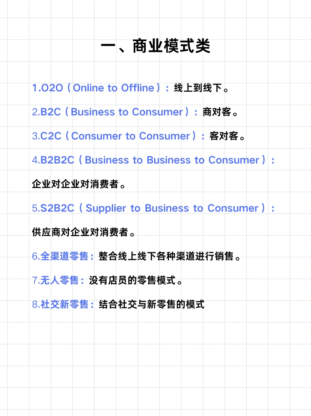 50个必学新零售行业黑话?