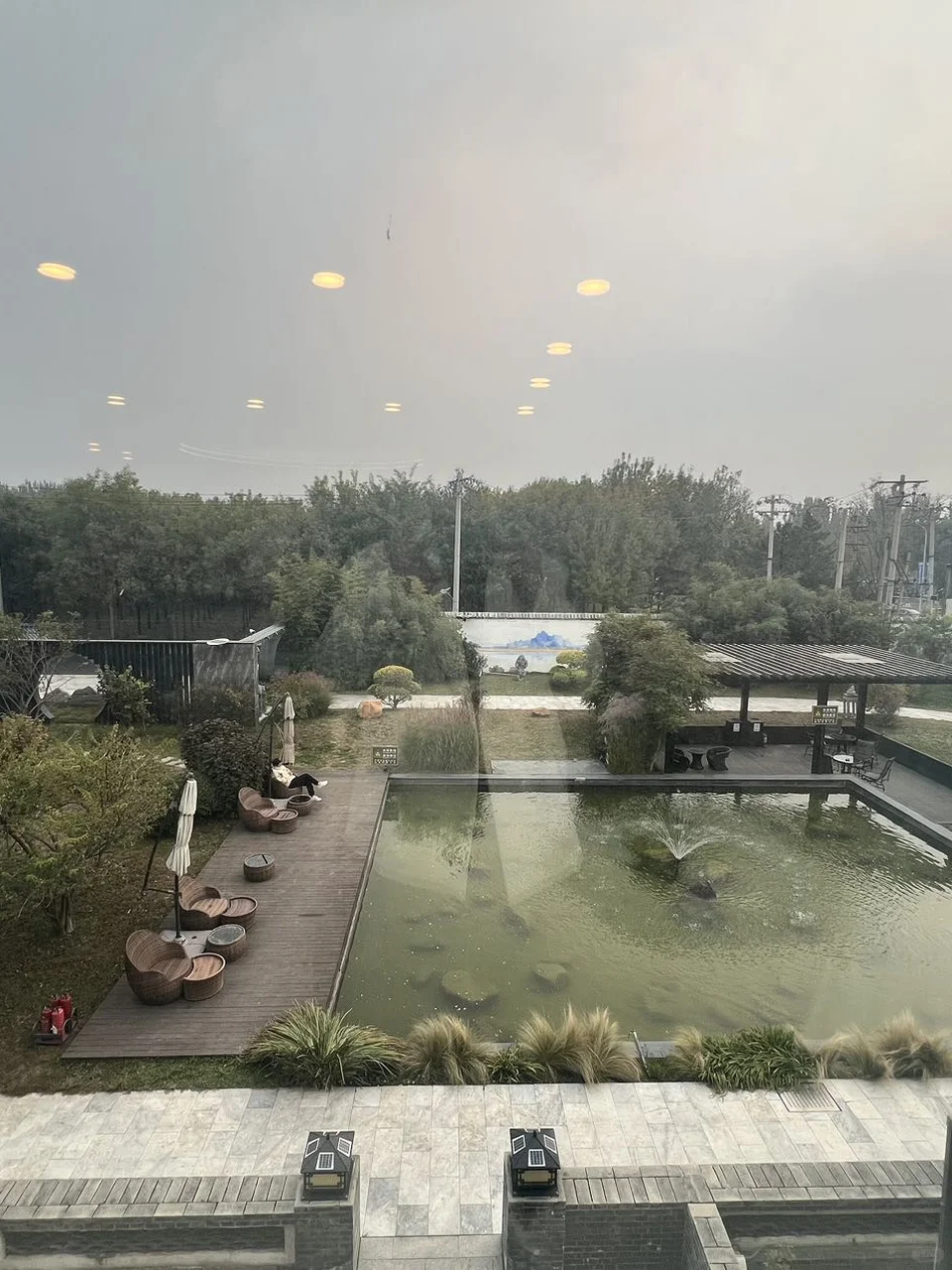 庭院办公室，采光无敌