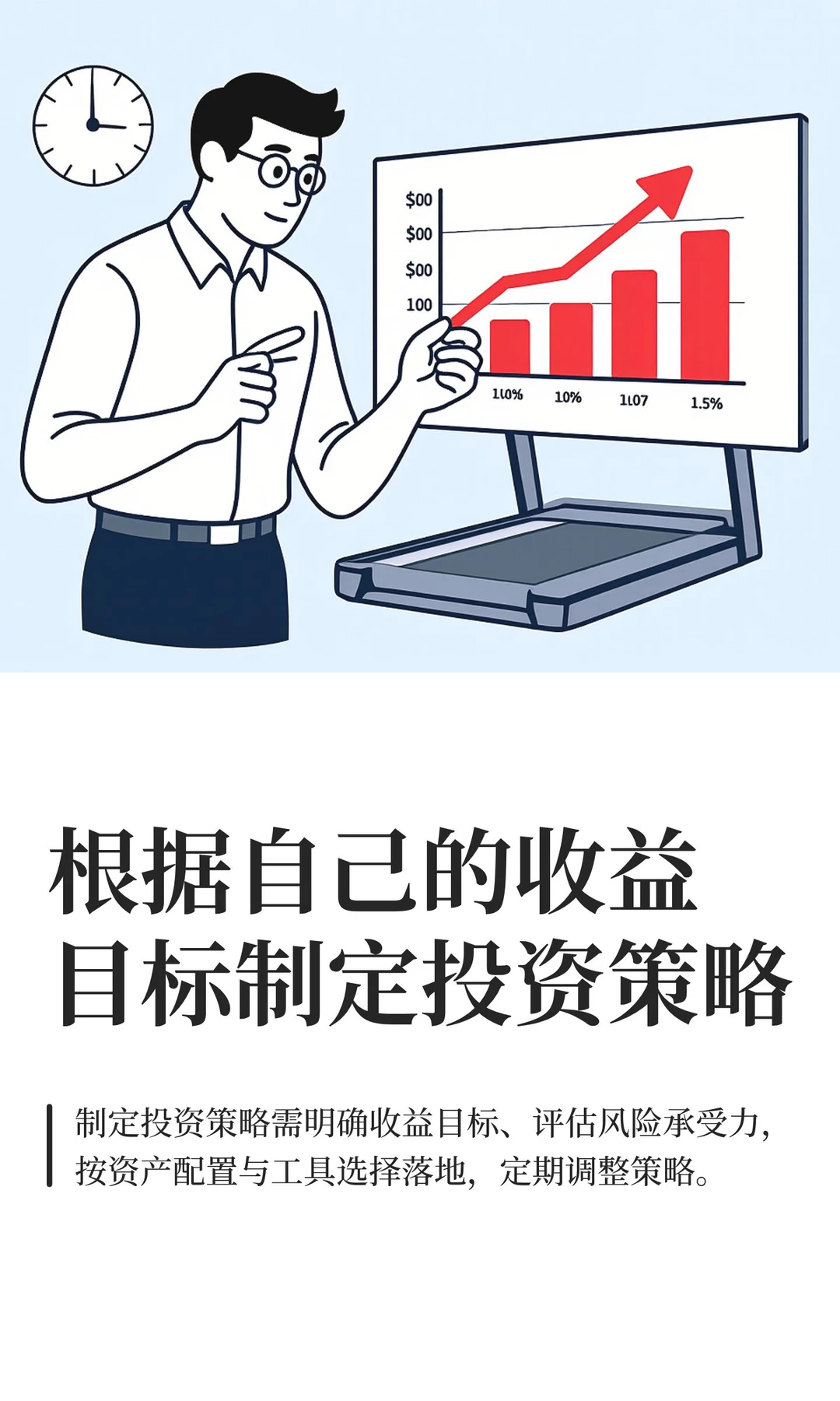 根据自己的收益目标制定投资策略
