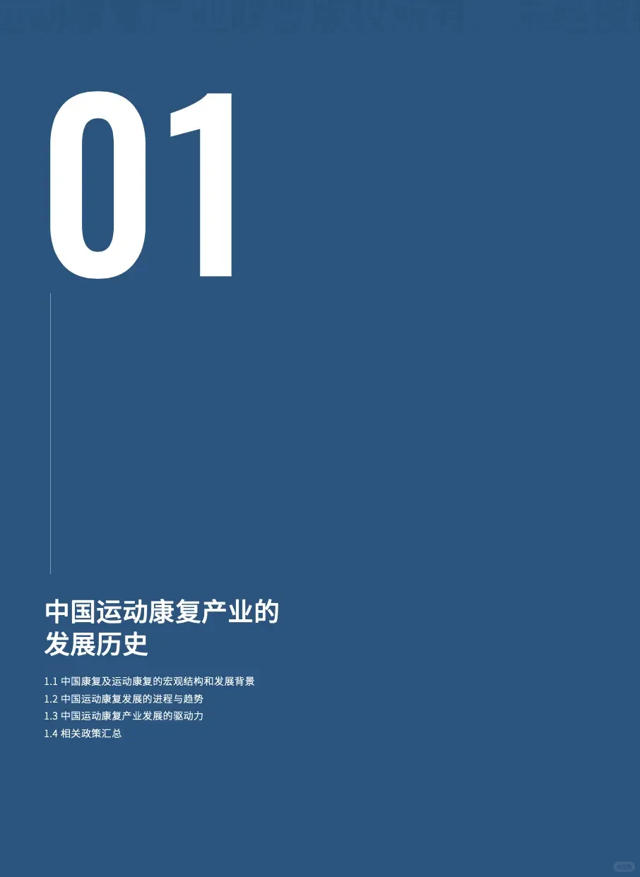 没前途？看看运动康复产业联盟白皮书（01）