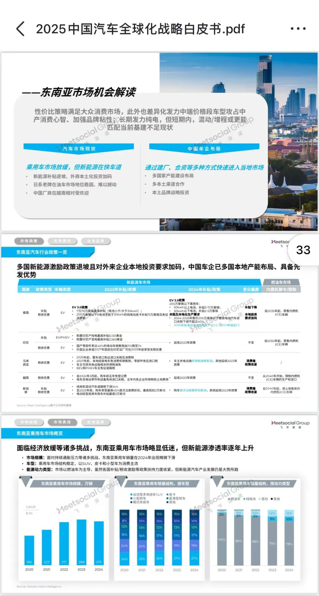 2025车企出海全景洞察，分区域，求职可看