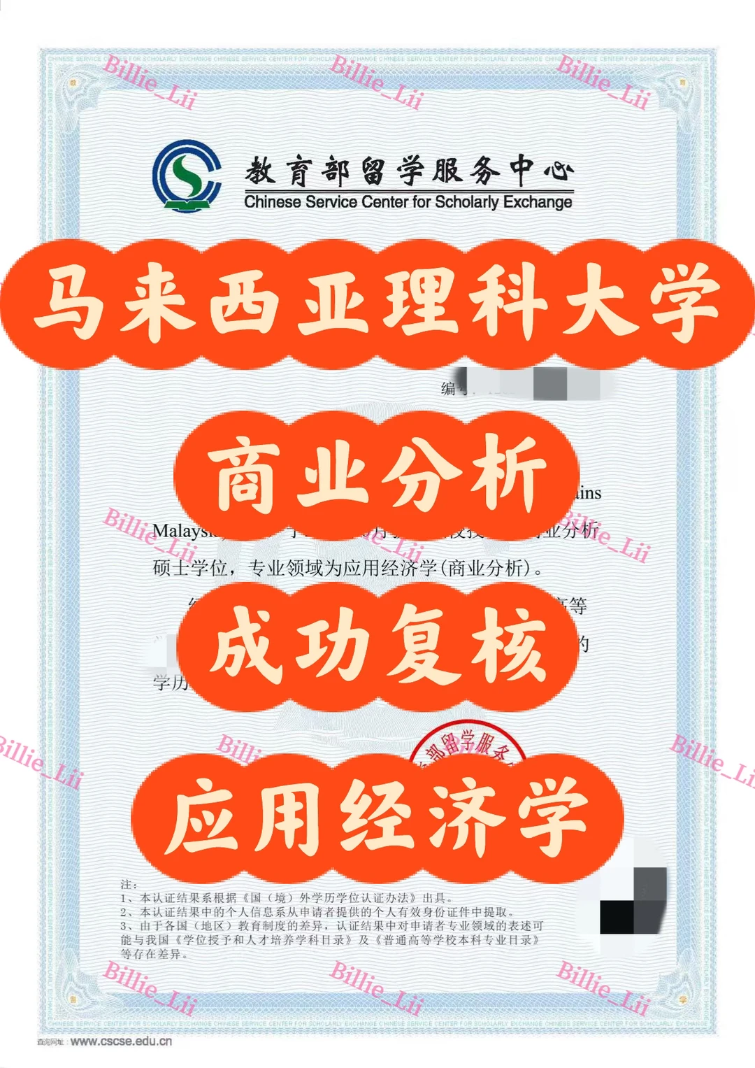 马来西亚理科大学商业分析复核应用经济学
