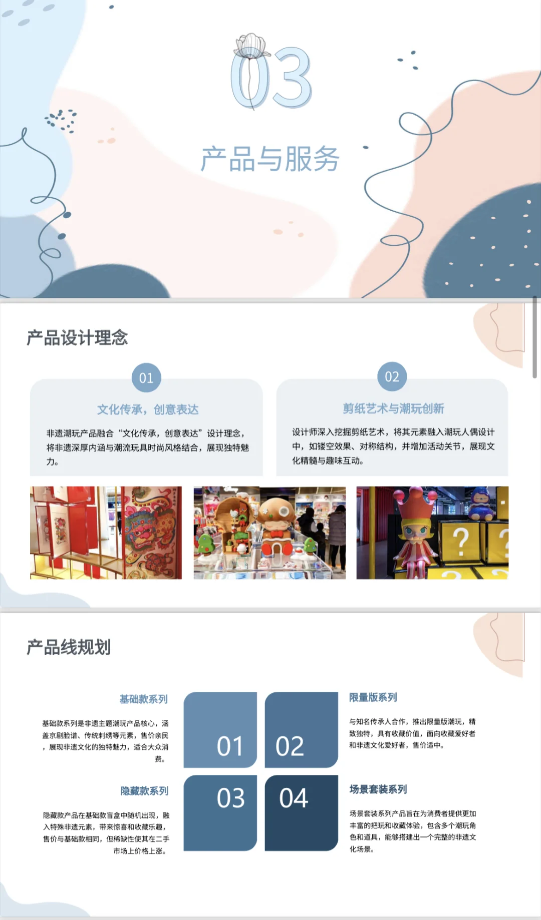 ?非遗泡泡玛特-创业计划书Word＋PPT