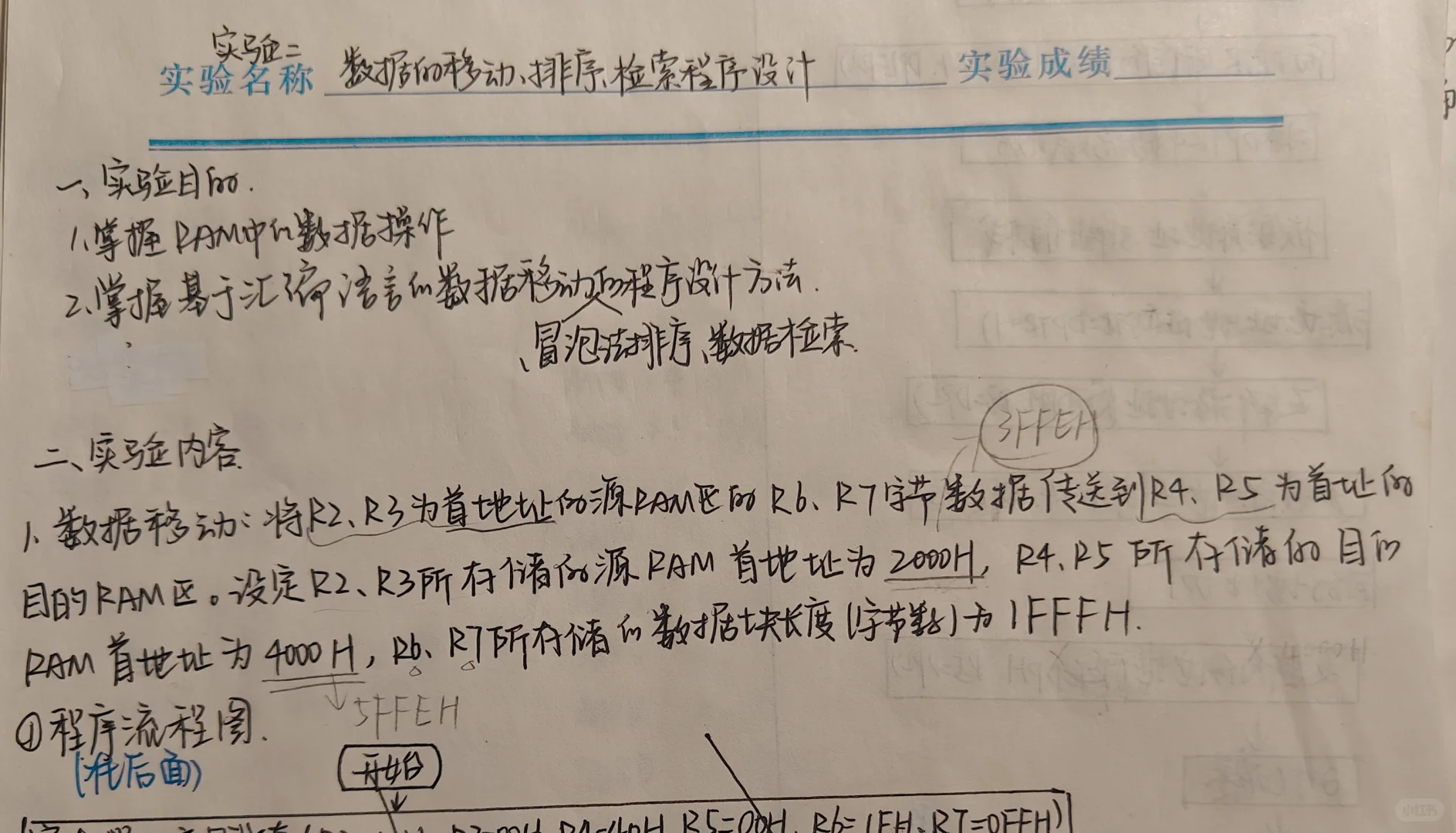 嵌入式实验｜数据的移动 排序 检索程序设计