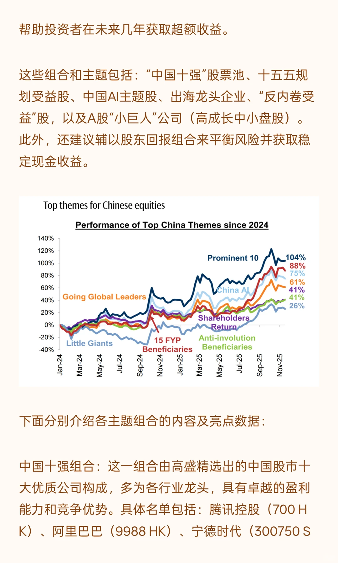 高盛：中国股市未来五年投资规划