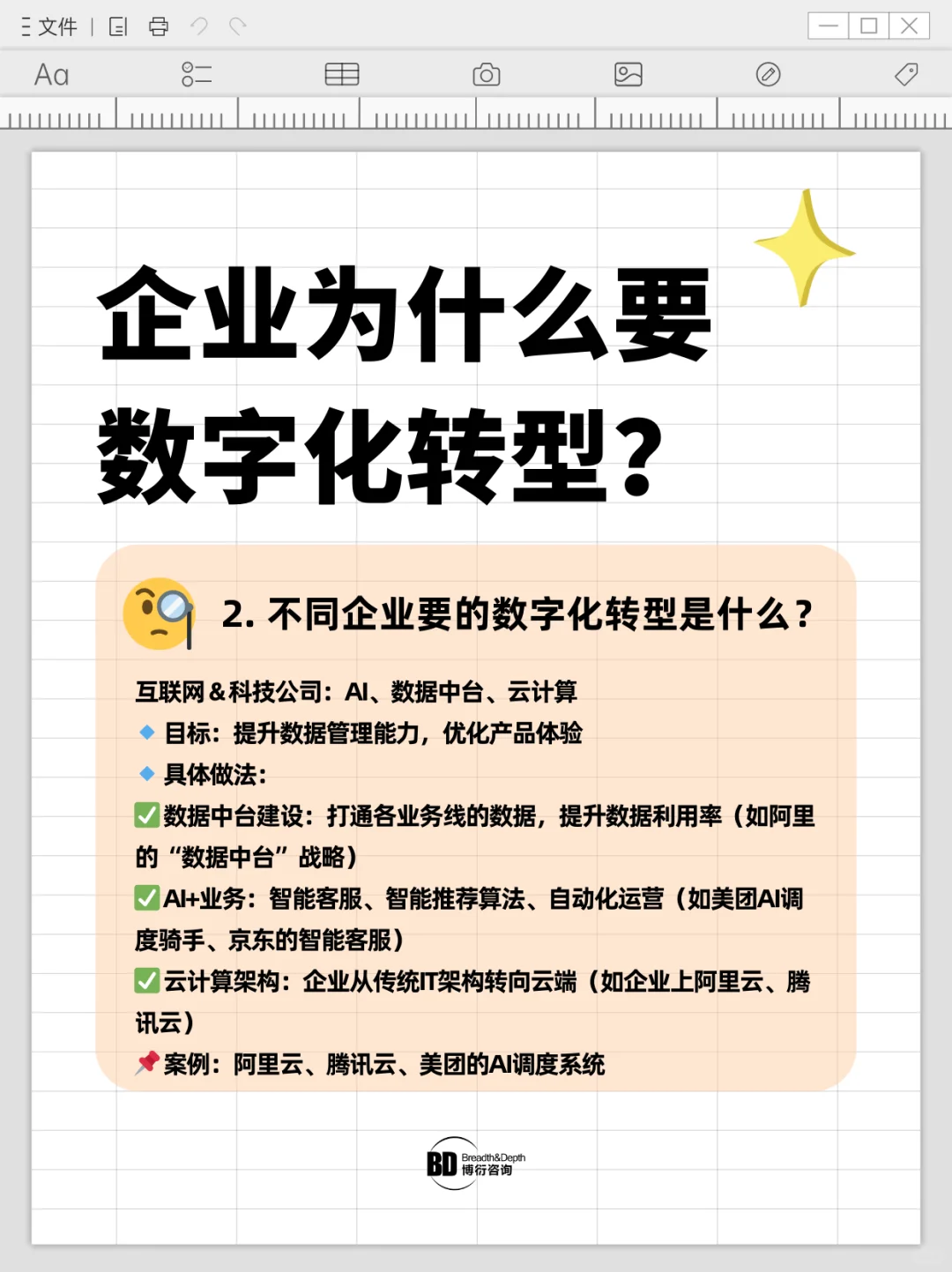 企业为什么要数字化转型？