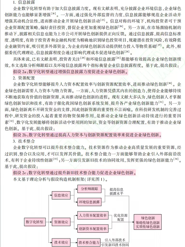 数字化转型如何促企业绿色创新
