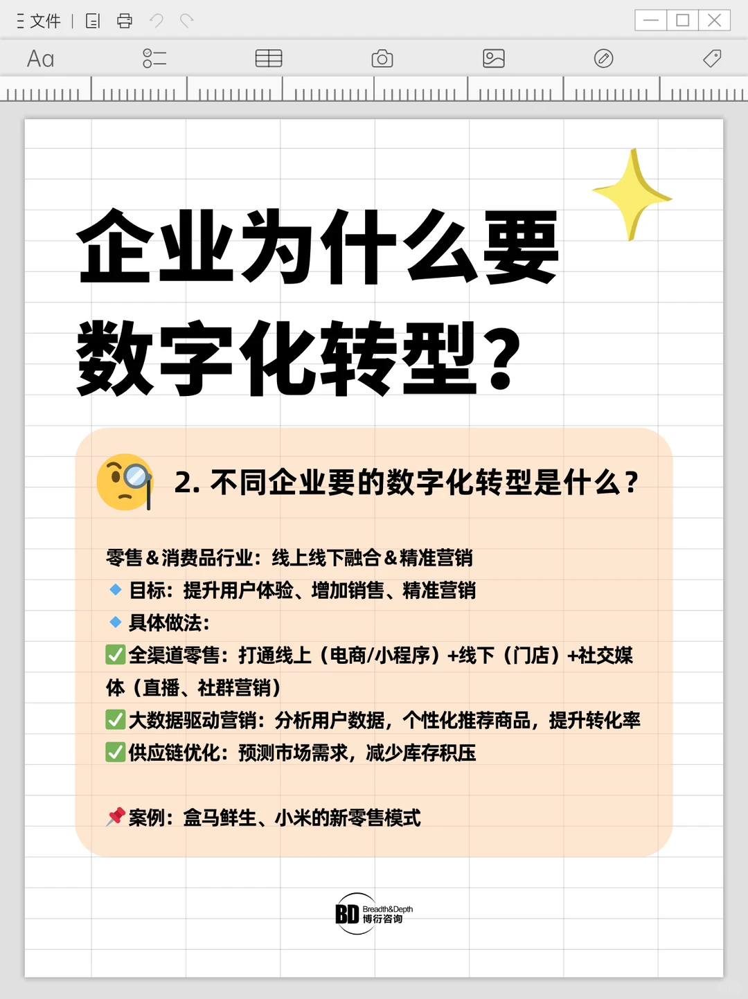 企业为什么要数字化转型？