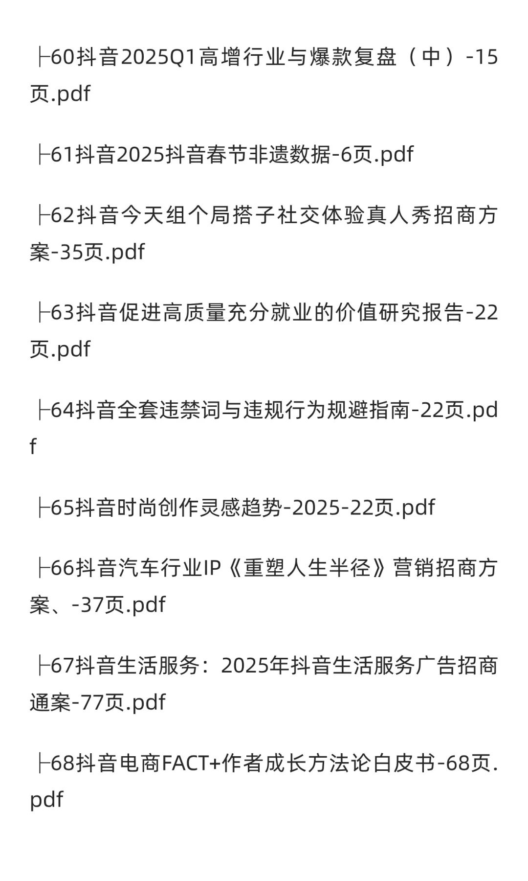 2025年抖音市场分析报告(80份)