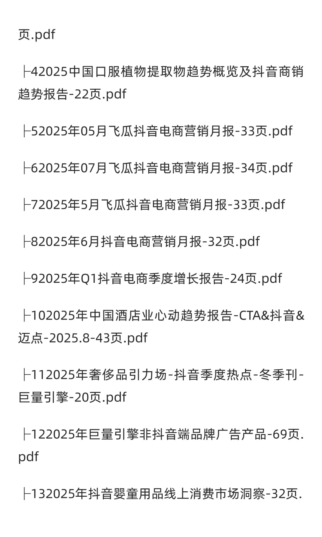 2025年抖音市场分析报告(80份)