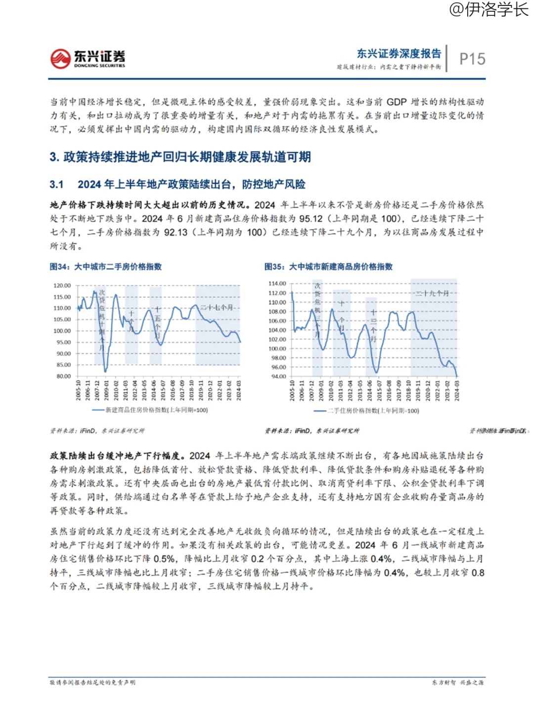 行业报告 | 2024年半年度建筑建材宏观展望