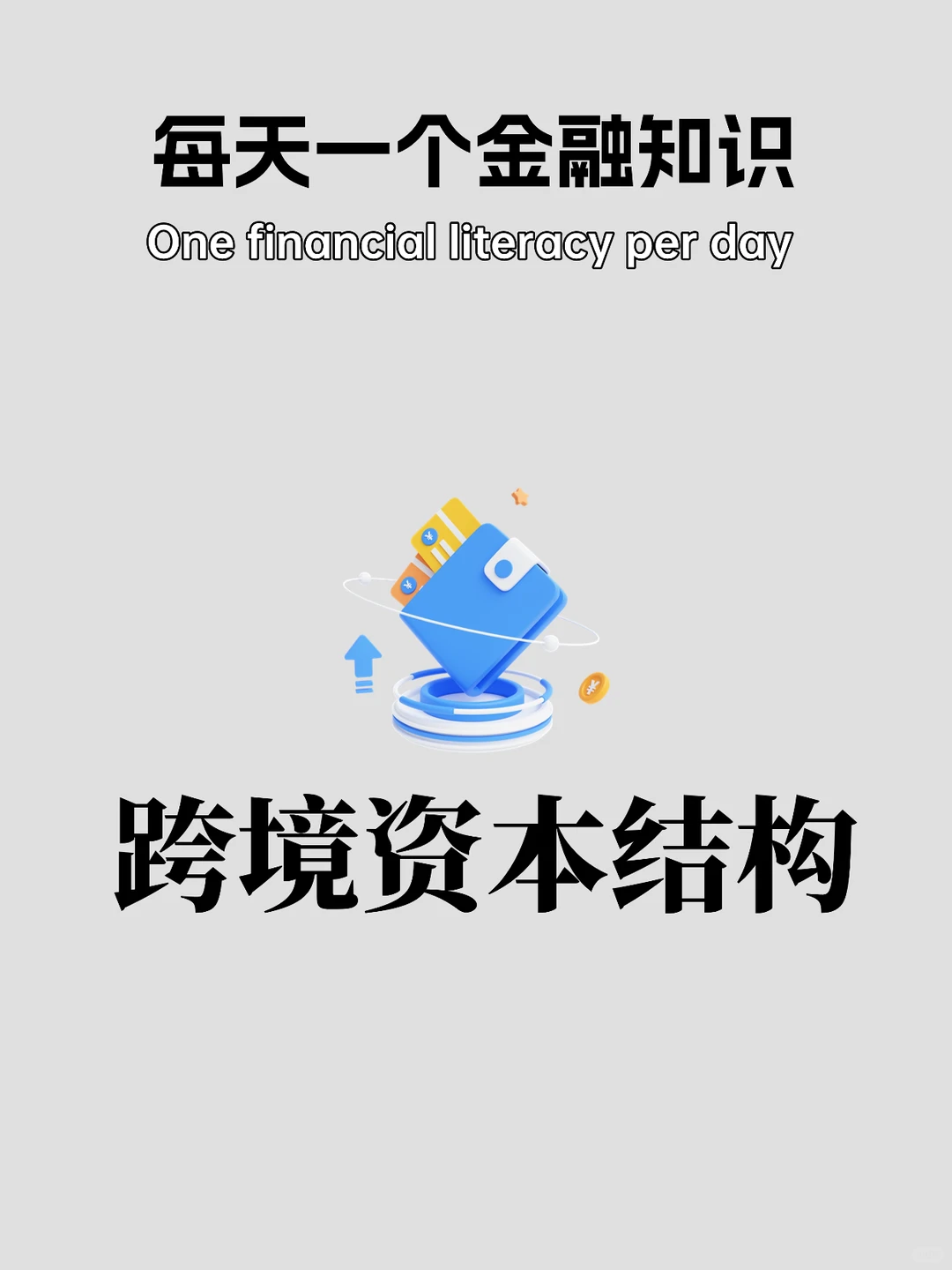 每日科普：跨境资本结构