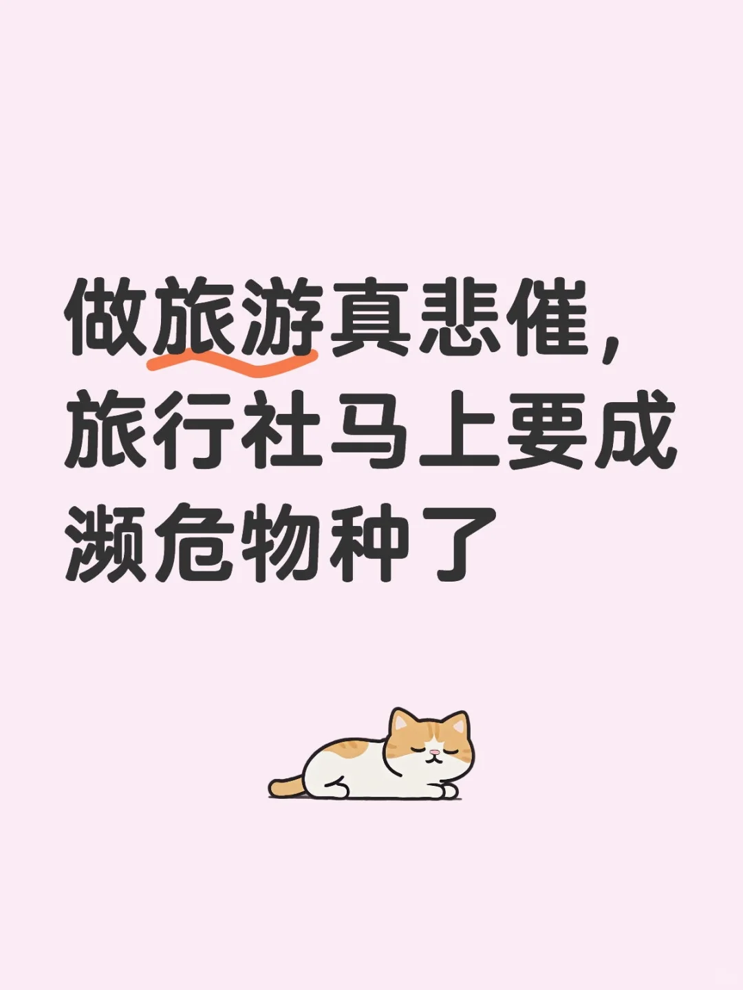 经济下行，感觉旅行社这个行业马上要消失了