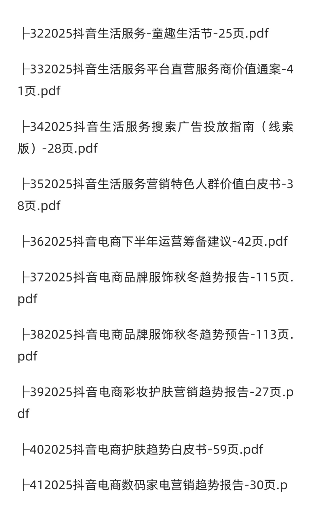 2025年抖音市场分析报告(80份)