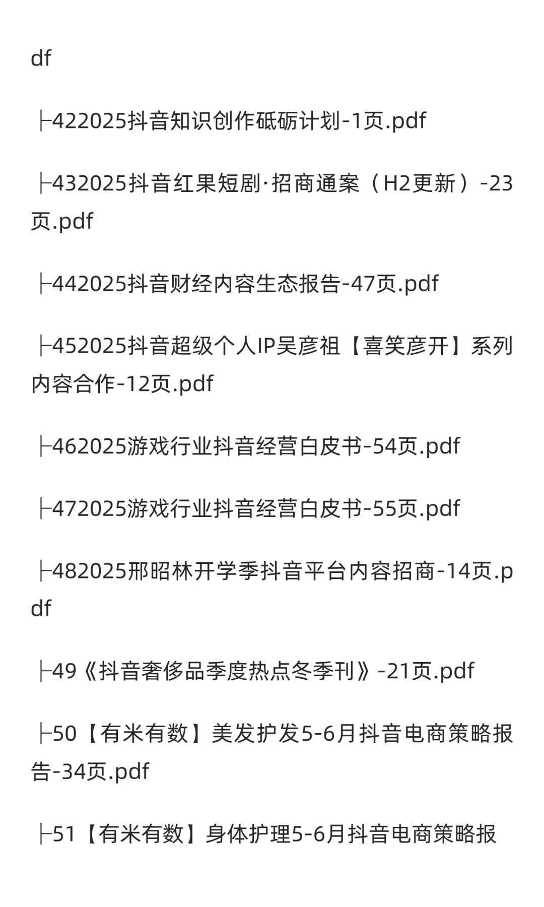 2025年抖音市场分析报告(80份)