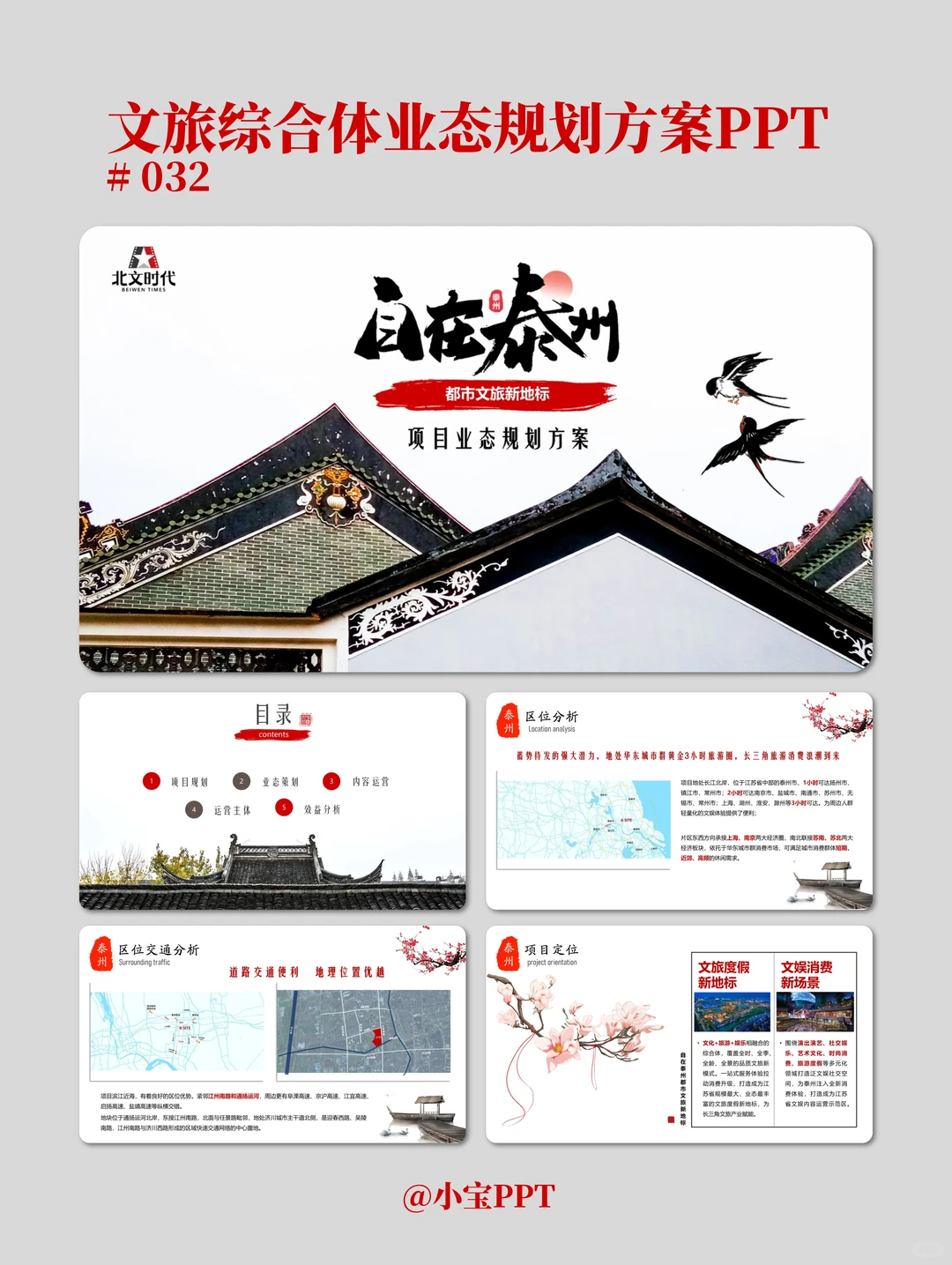 文旅综合体业态规划方案PPT #032