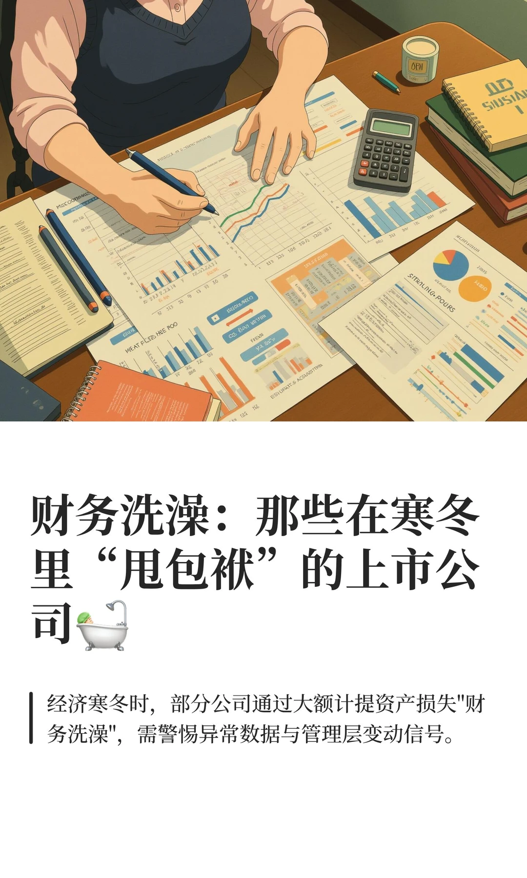 财务洗澡:在寒冬里甩包袱的上市公司