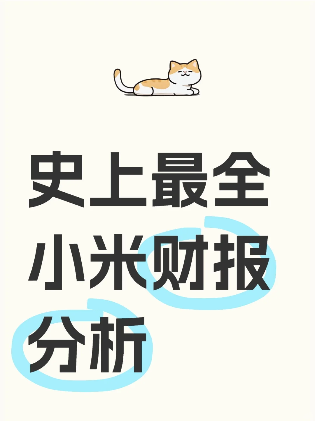 史上最全 小米财报分析