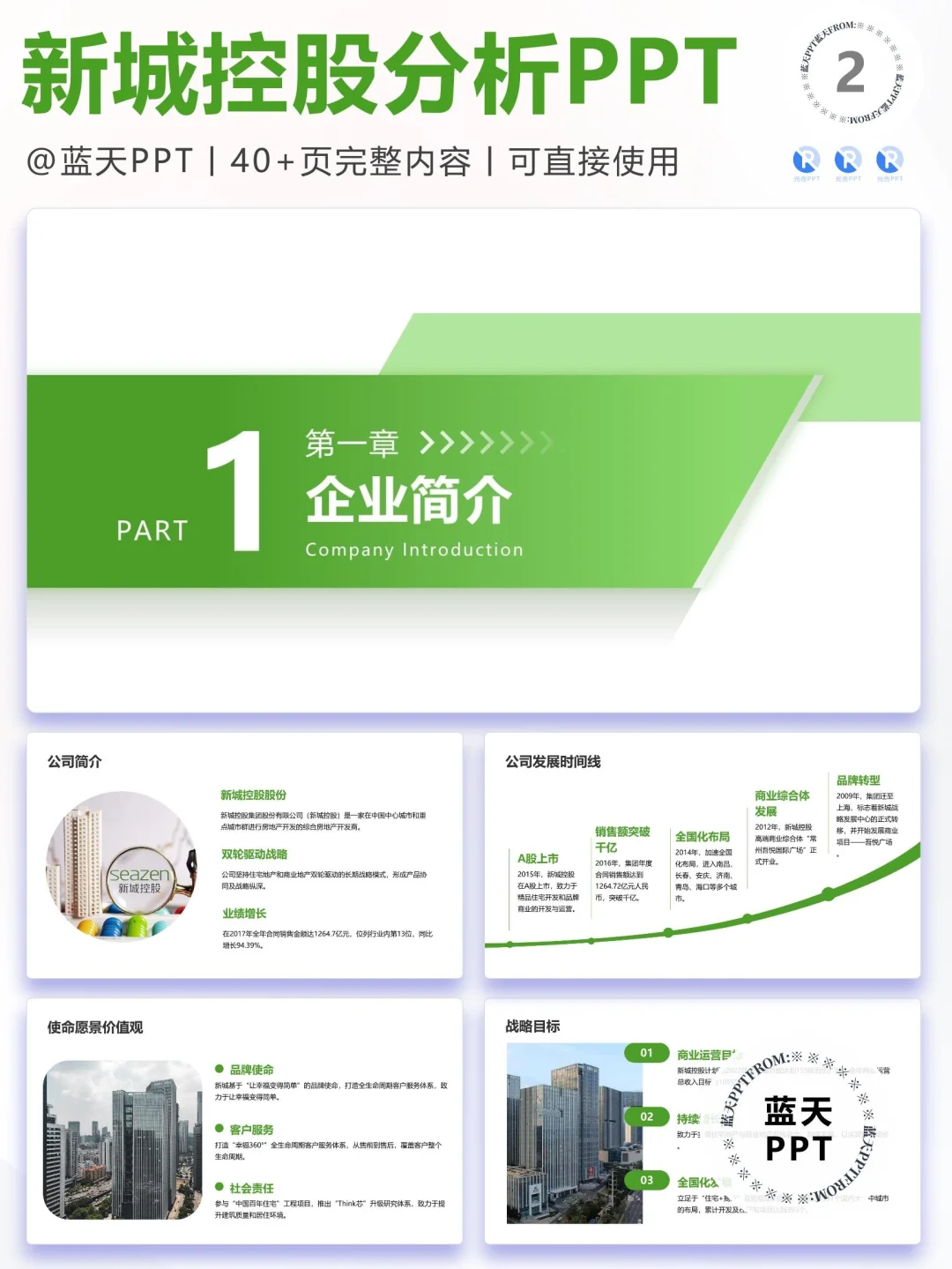 【102】新城控股战略分析营销策略 SWOT PPT