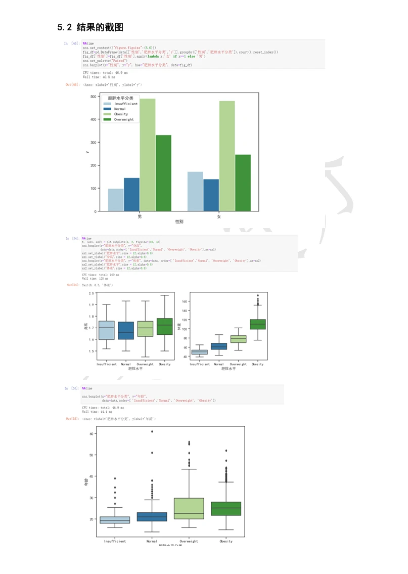数据挖掘报告机器学习——应付作业版python实