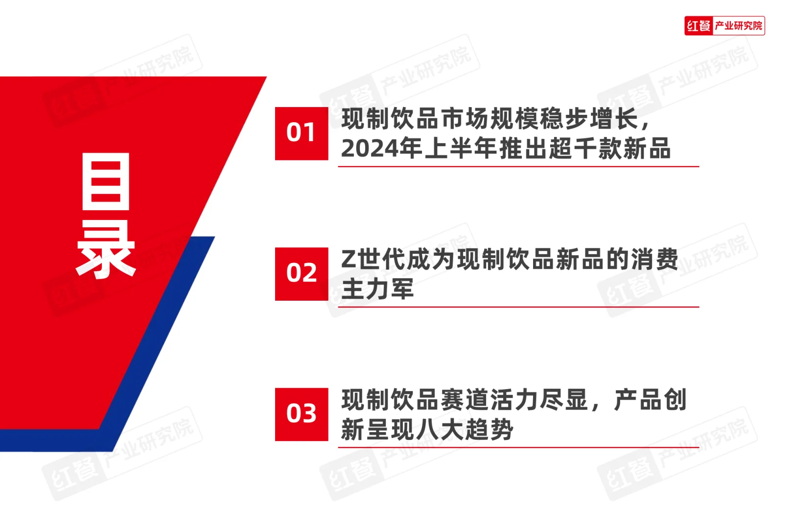 2024现制饮品创新趋势研究报告