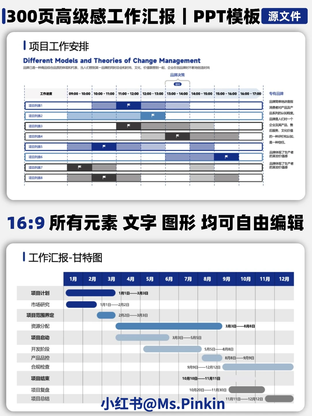年终总结做的丑？那是没遇上这套神仙模板！