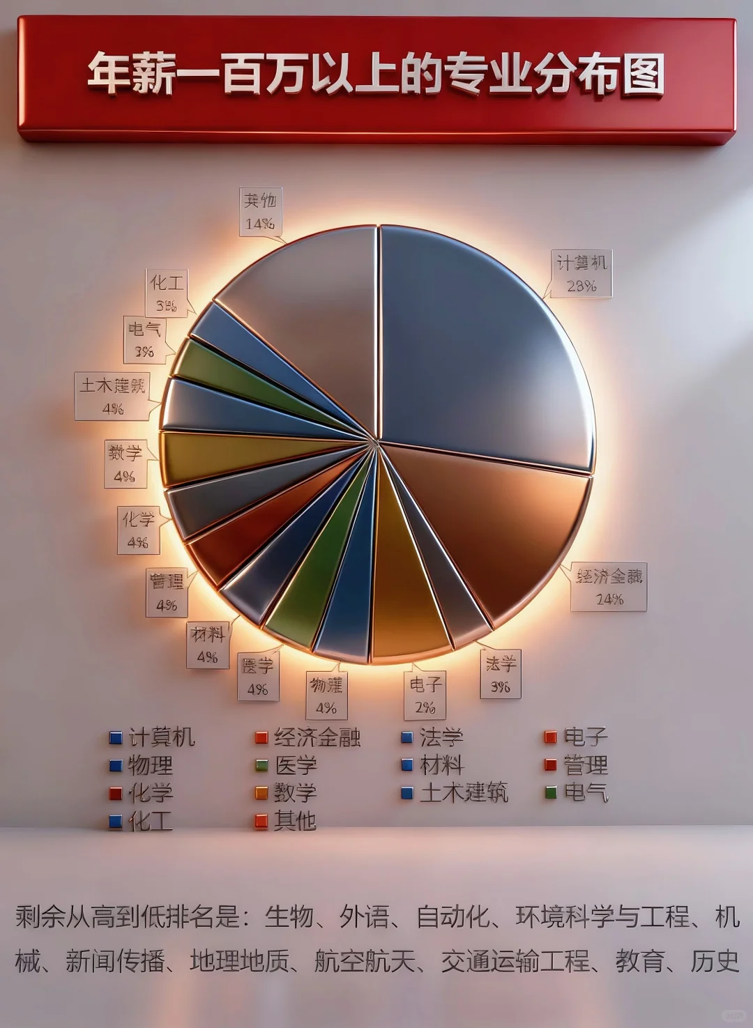 年薪百万以上、高薪行业分布图、你了解多少？