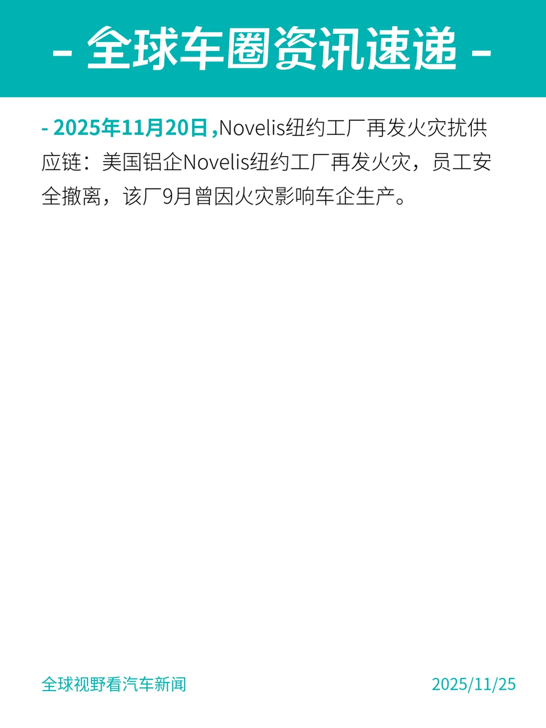 这周#全球车圈都有哪些新鲜事？11.25
