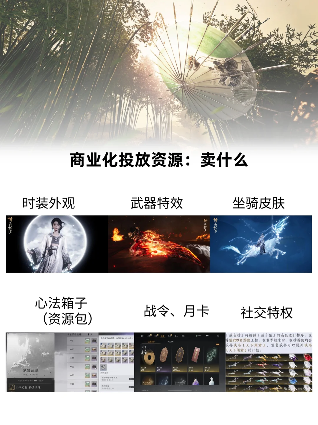 《燕云十六声》商业化案例拆解分析报告