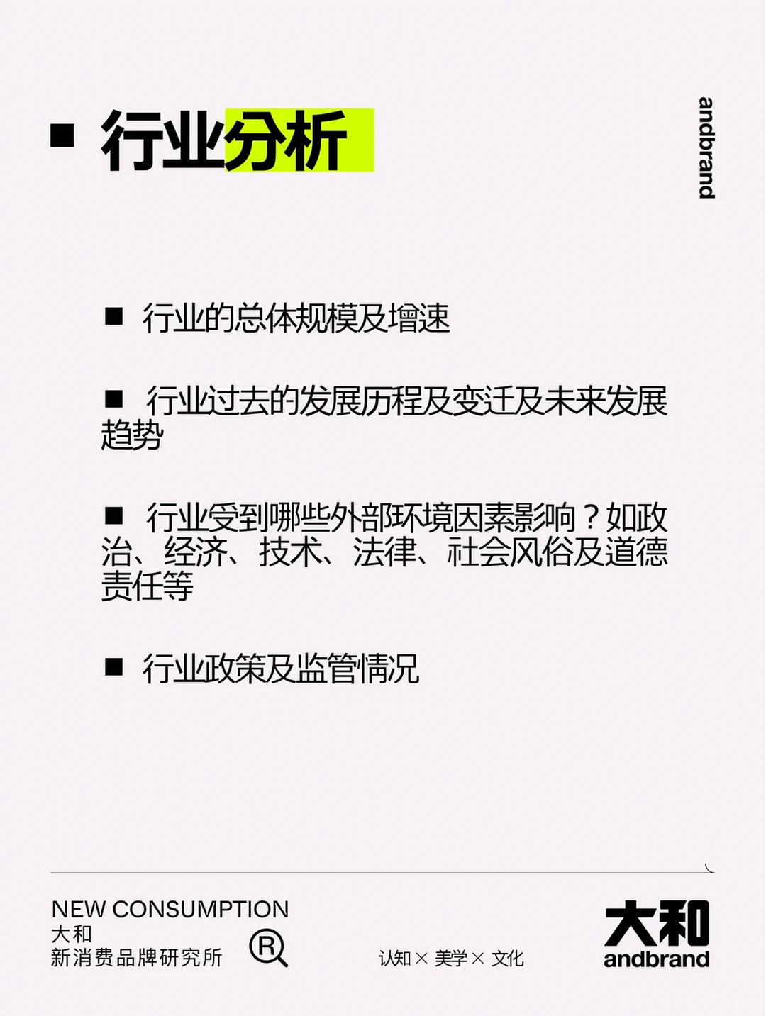 如何用一周了解一个行业