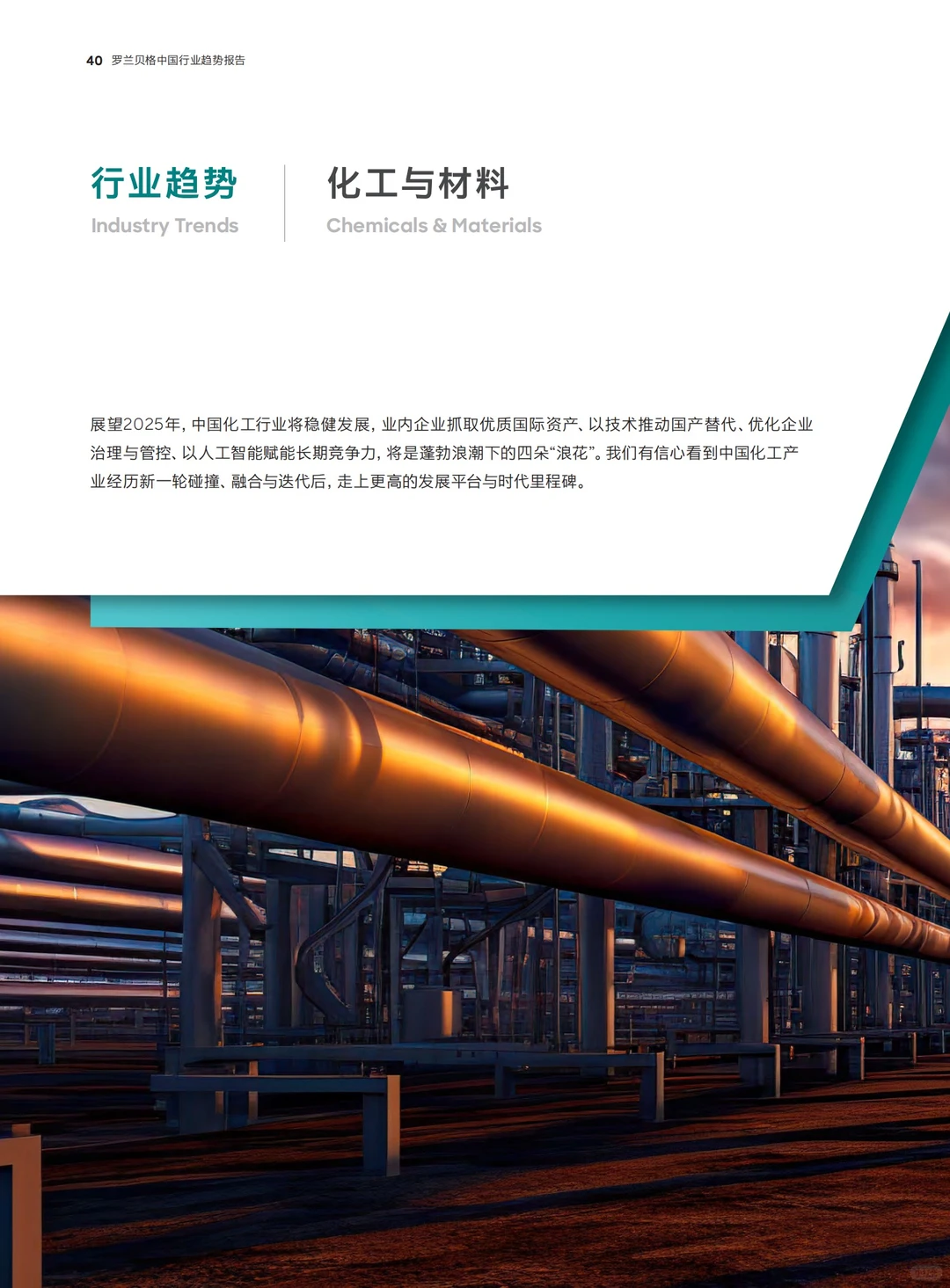 年度重磅报告：预见2025（八大关键行业趋势）