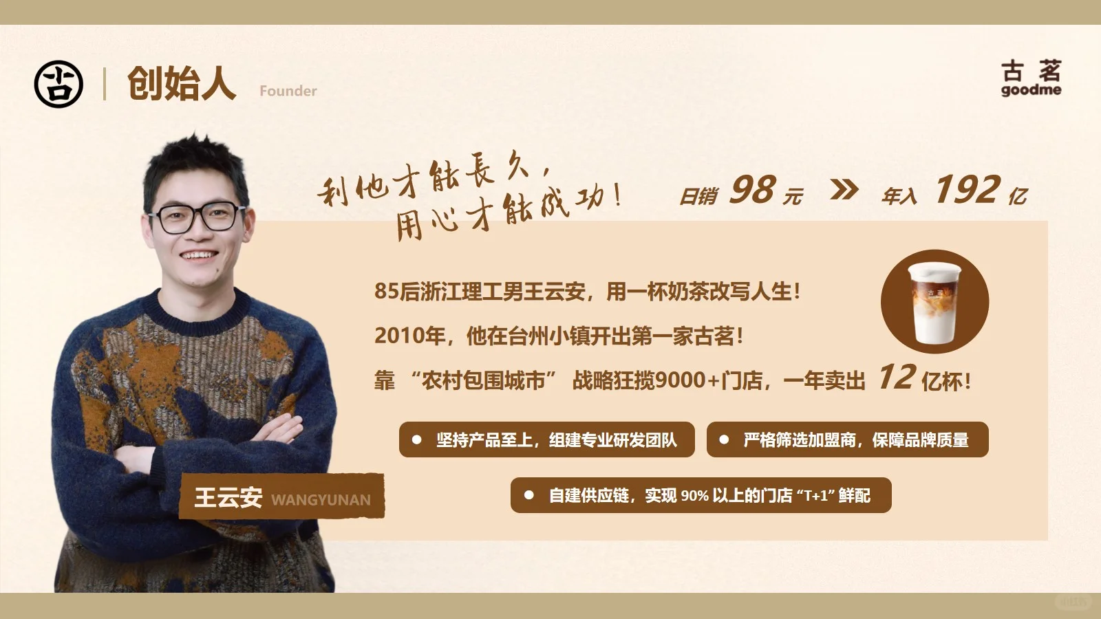 古茗品牌分析30页