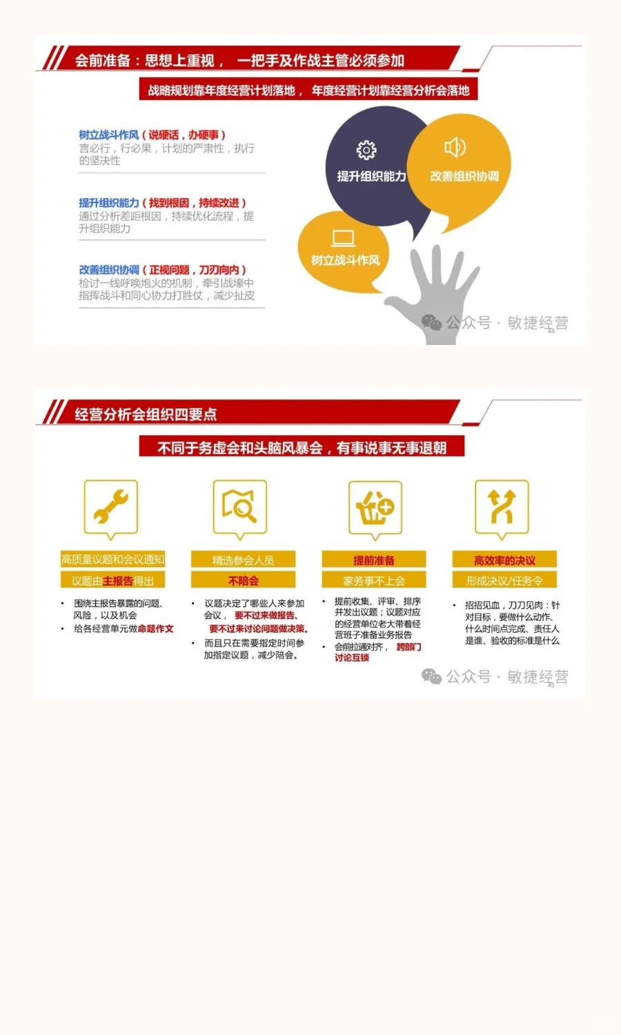 从战略到行动：经营分析会与战略协同