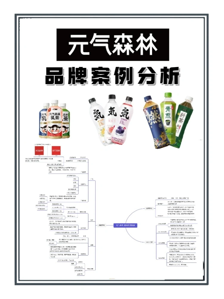 元气森林|品牌案例分析拆解|品牌营销分享