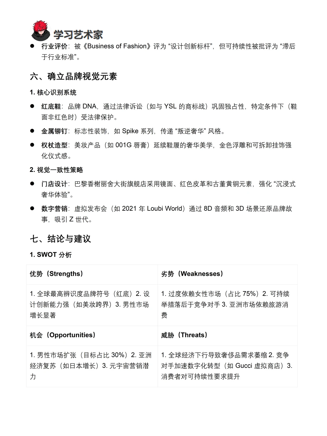 你真的懂路铂廷吗｜路铂廷品牌调研报告！！