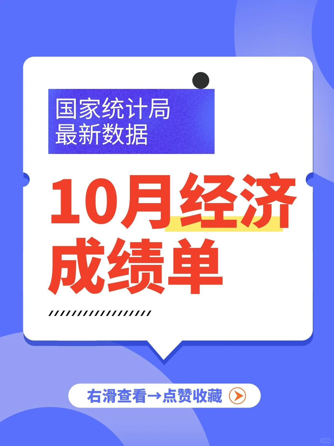 10月经济成绩单来啦!这些统计数据与你相关