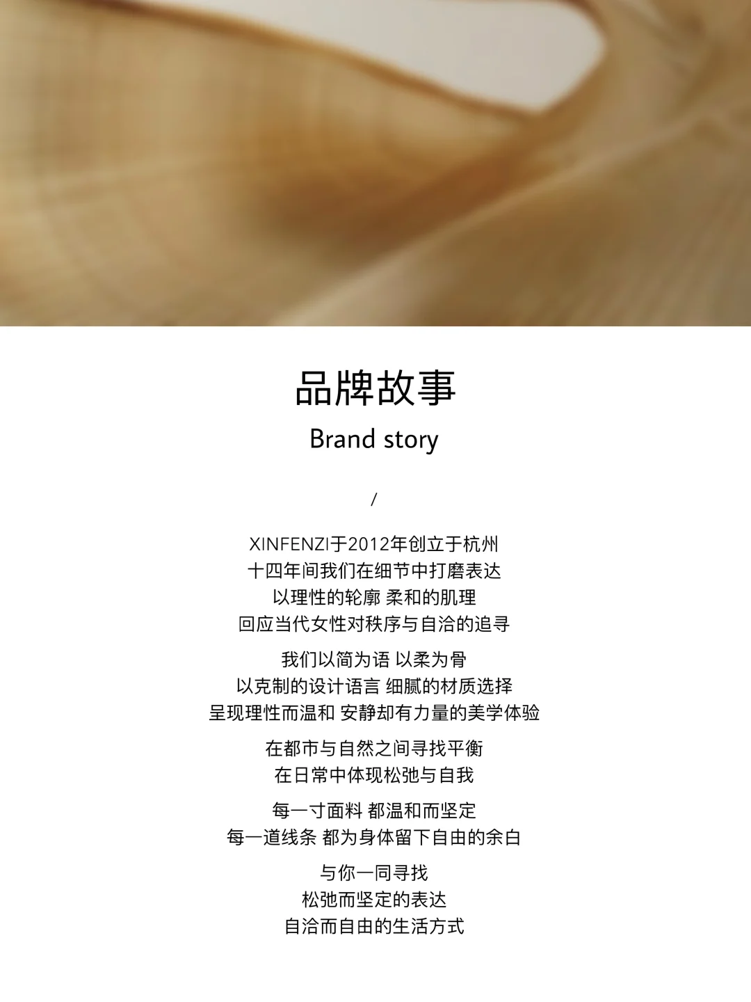 ABOUT US ｜ XINFENZI