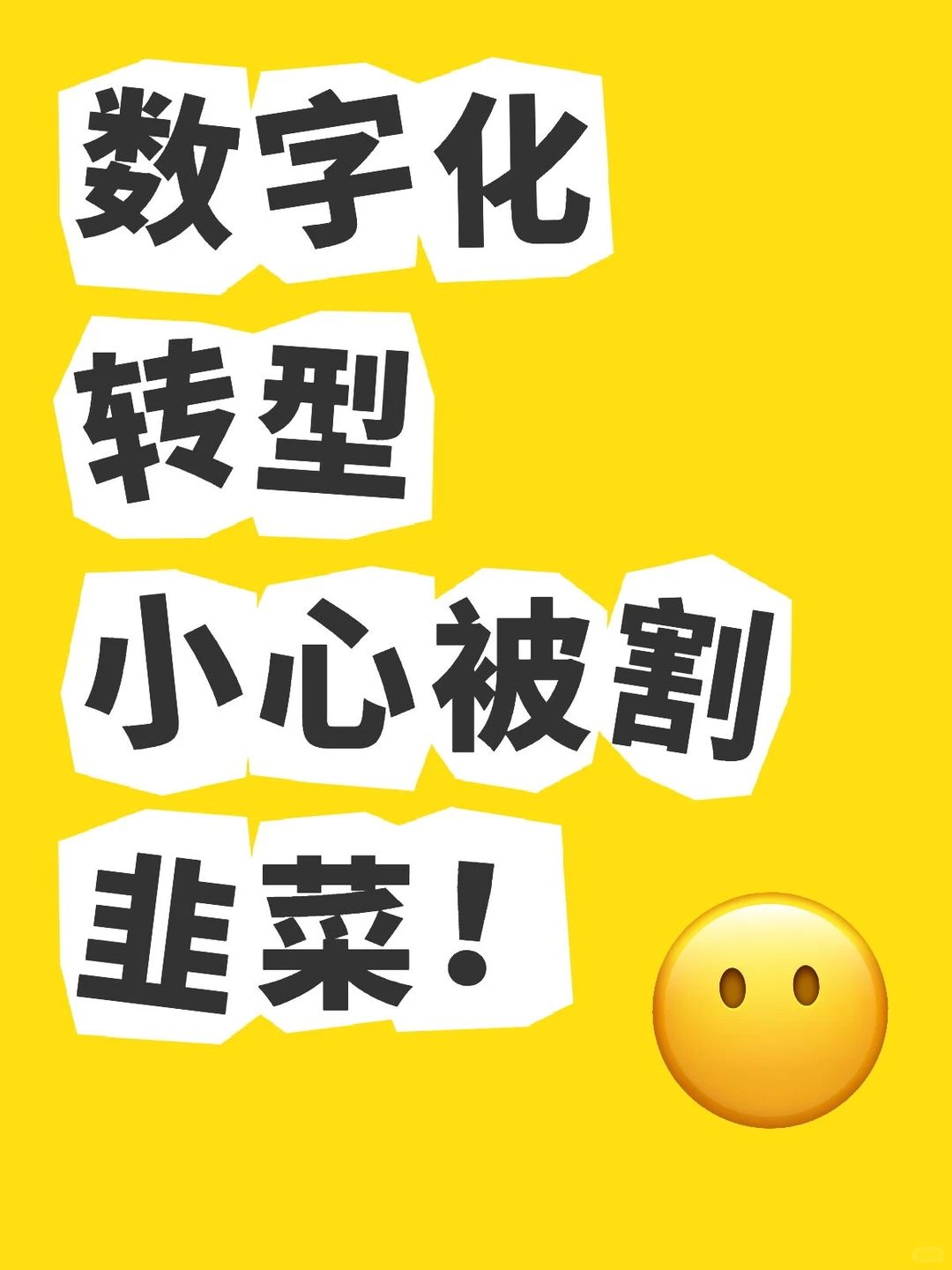 公司花100多万搞数字化转型小心被割韭菜！