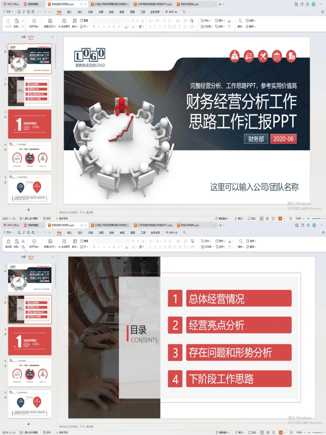 第一次见到这么漂亮的财务分析报告！