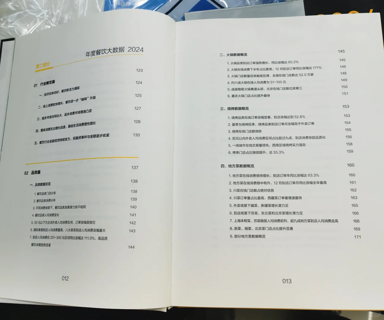 中国餐饮年度观察和大数据2024PDF
