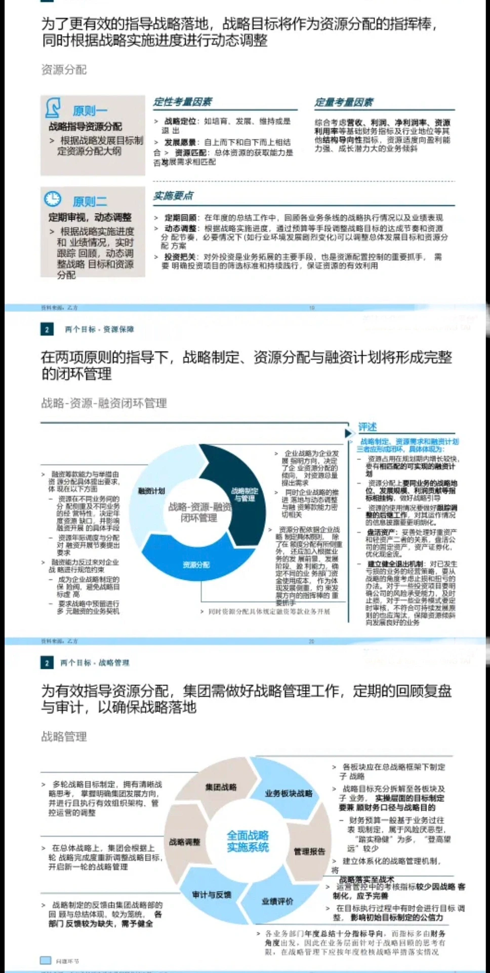 ? 战略规划报告|罗兰贝格：某大型集团五年